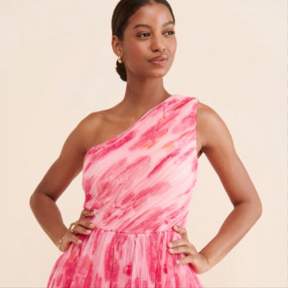 Brand New HUTCH ONE-SHOULDER FLORAL ROMPER - Picture 7 of 14